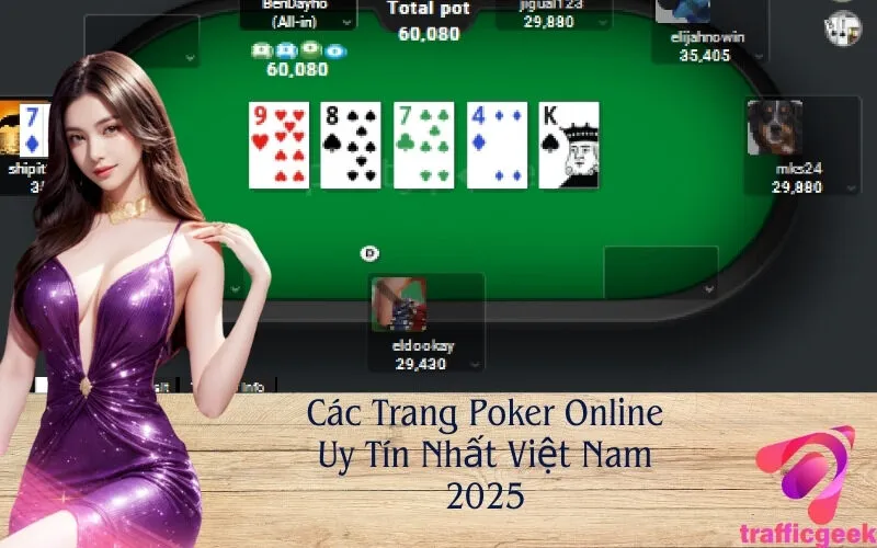 Các Trang Poker Online Uy Tín Nhất Việt Nam 2025