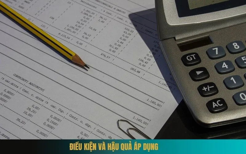Điều Kiện Và Hậu Quả Áp Dụng