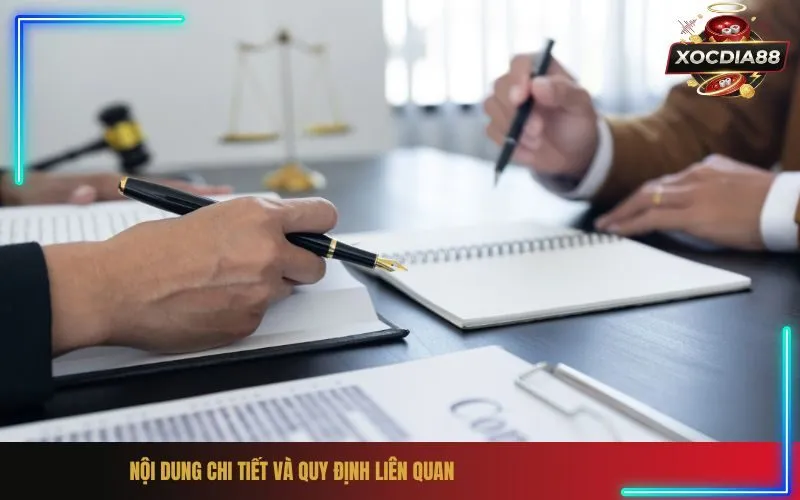 Nội dung chi tiết và Quy định liên quan