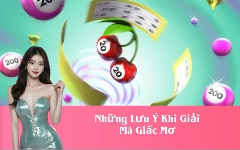 Những Lưu Ý Khi Giải Mã Giấc Mơ
