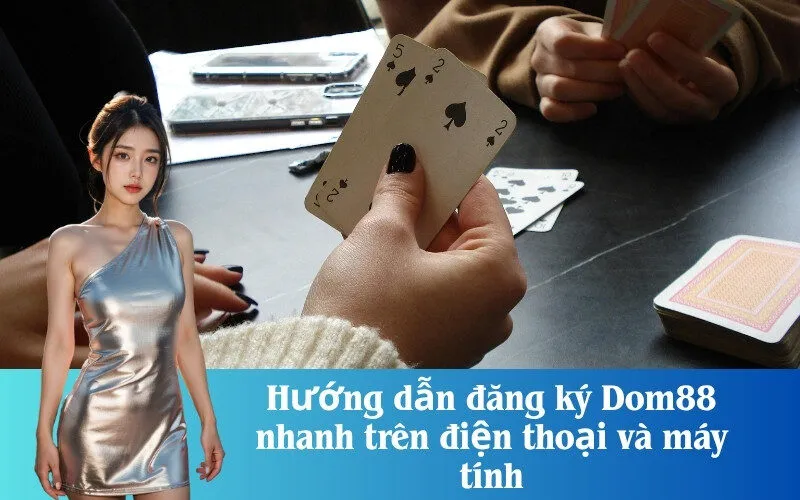 Hướng dẫn đăng ký Dom88 nhanh trên điện thoại và máy tính